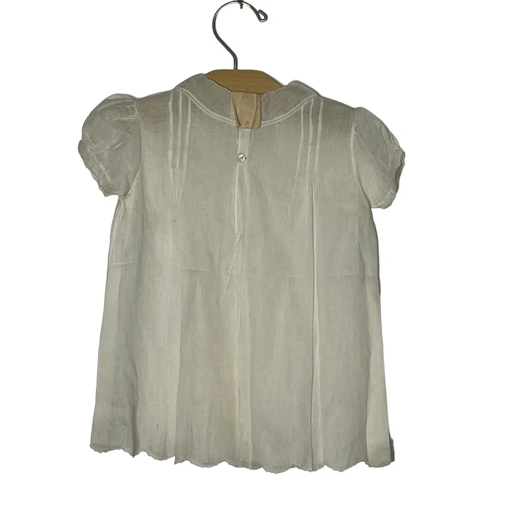Vintage Victorian child’s handmade dress new old stock country farmhouse